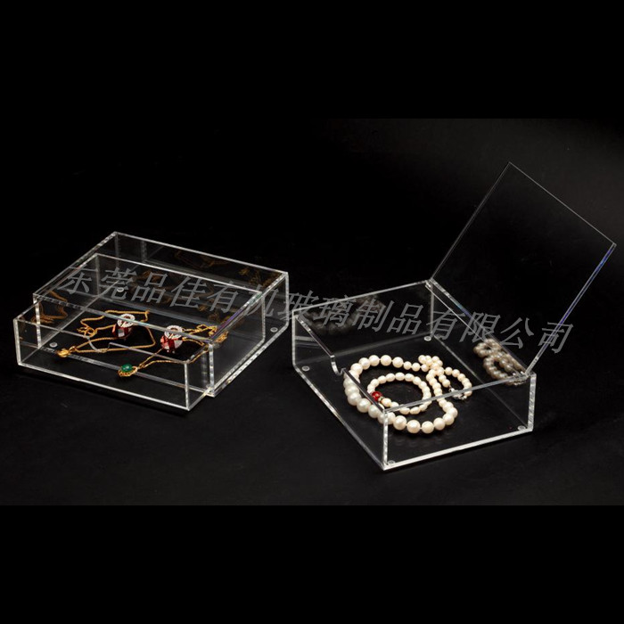 透明亞克力收納盒&nbsp;翻蓋亞克力收納