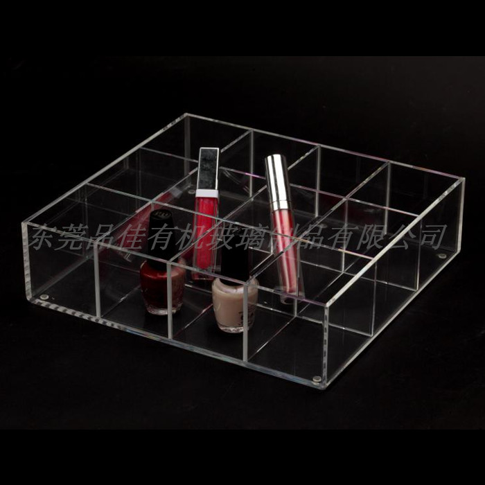 東莞有機(jī)玻璃化妝品展示架&nbsp;透明有