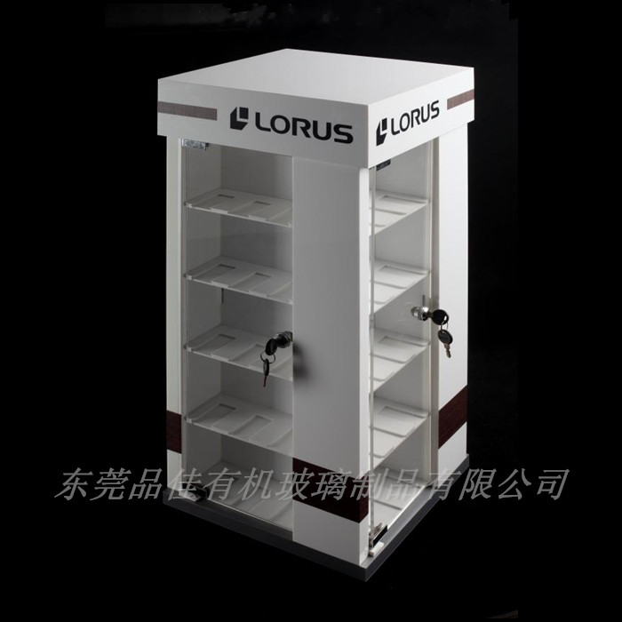 透明有機玻璃展示柜&nbsp;四面型亞克力