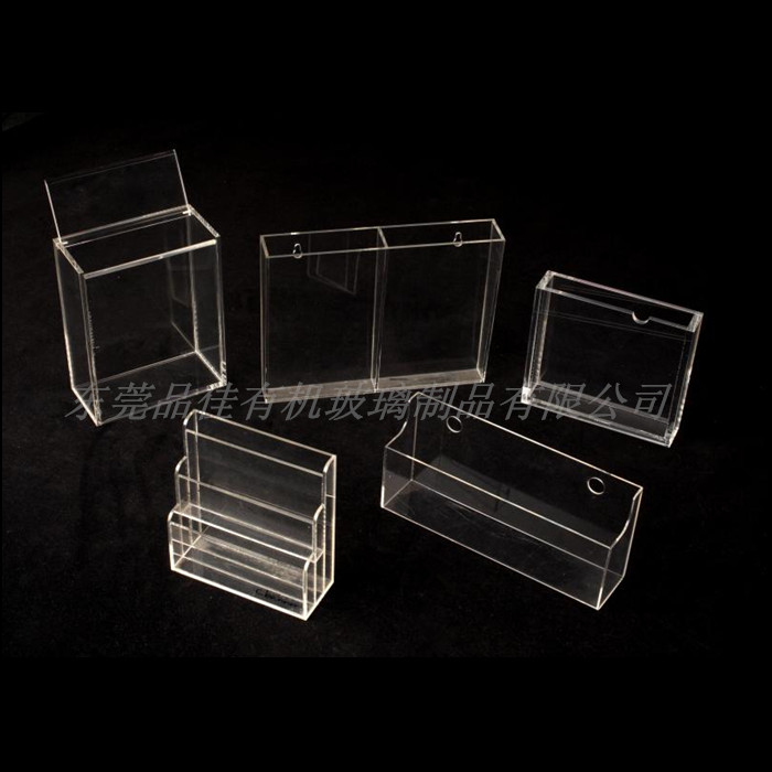 透明亞克力宣傳冊盒子&nbsp;定制亞克力資料架&nbsp;東莞有機玻璃加工有